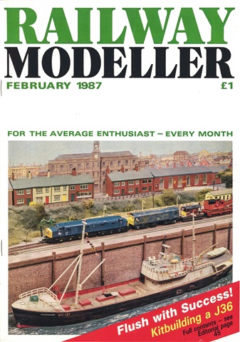 Railway Modeller issue  February 1987