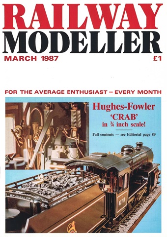 Railway Modeller issue  March 1987