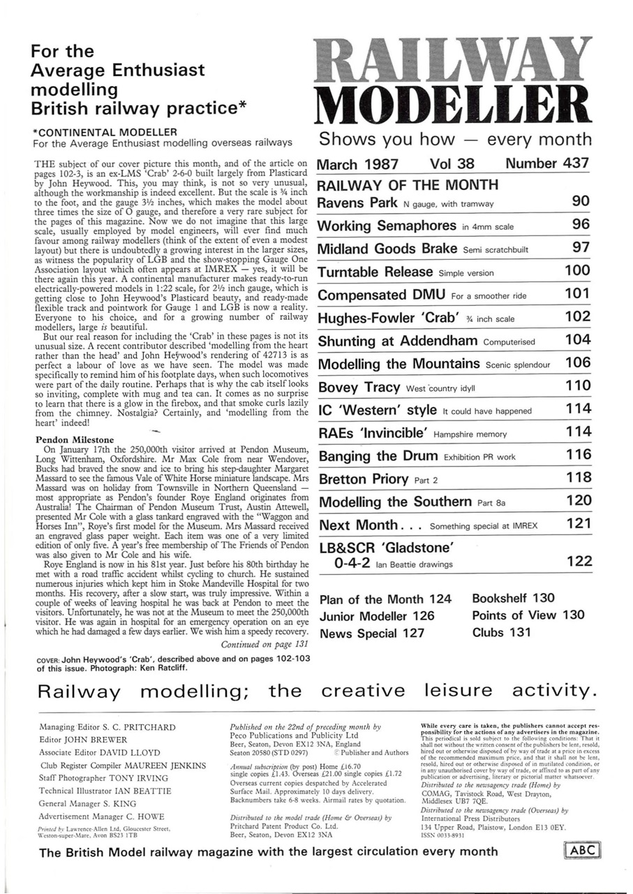 Railway Modeller Preview Pages