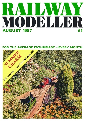 Railway Modeller issue  August 1987