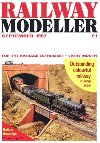 Railway Modeller issue  September 1987