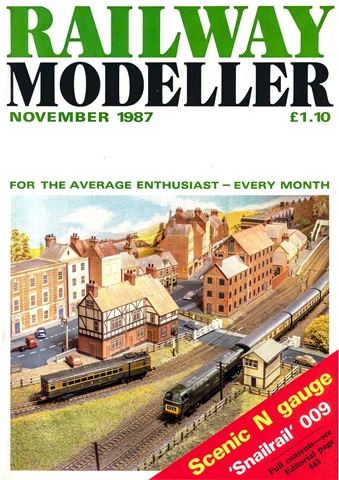 Railway Modeller issue  November 1987