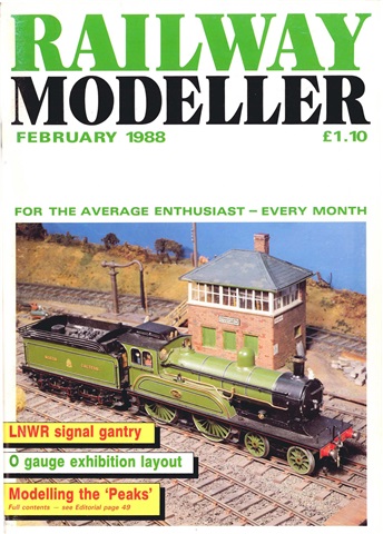 Railway Modeller issue  February 1988