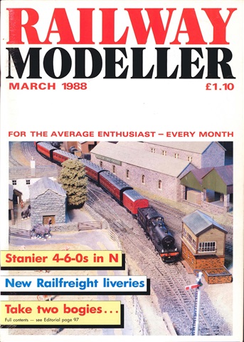 Railway Modeller issue  March 1988