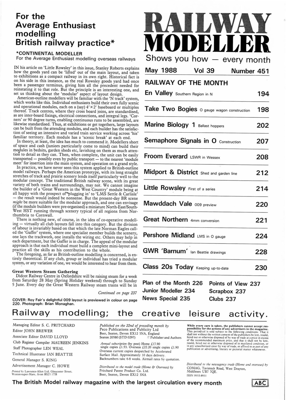 Railway Modeller Preview Pages