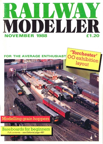 Railway Modeller issue  November 1988