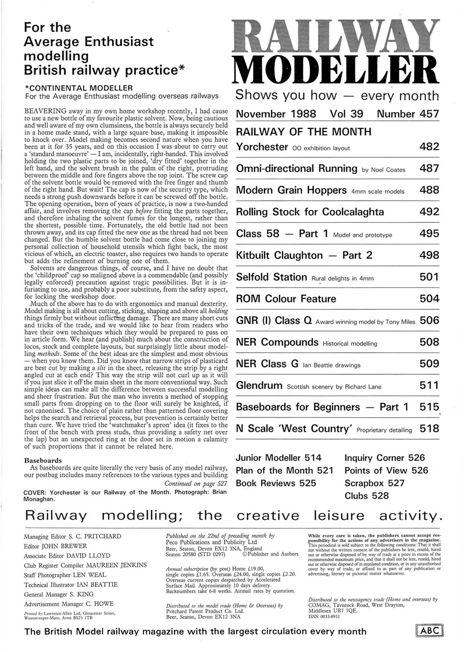 Railway Modeller Preview Pages