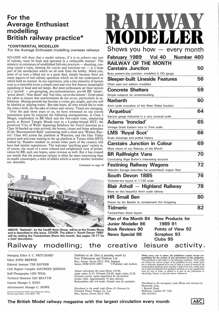 Railway Modeller Preview Pages