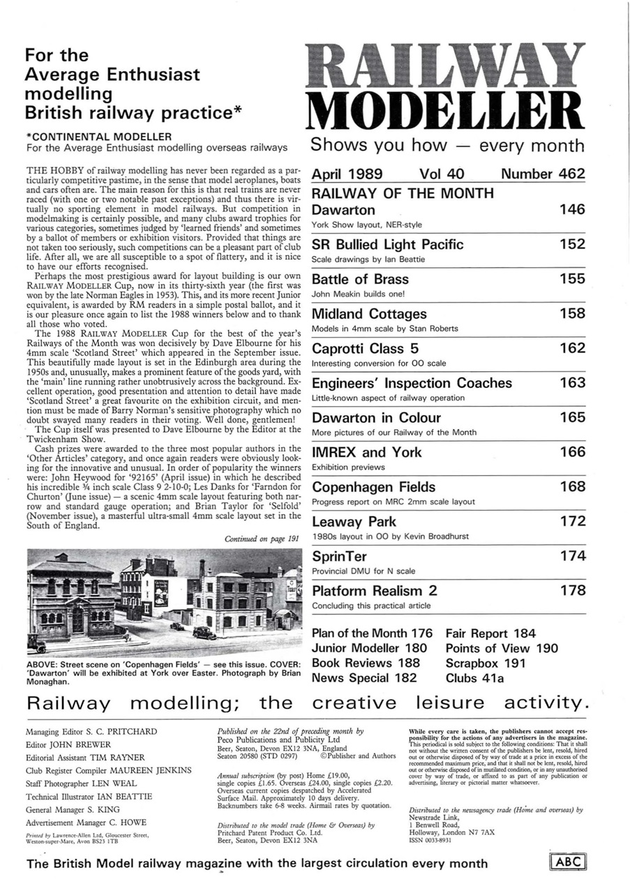 Railway Modeller Preview Pages