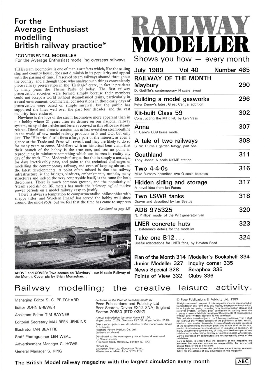 Railway Modeller Preview Pages