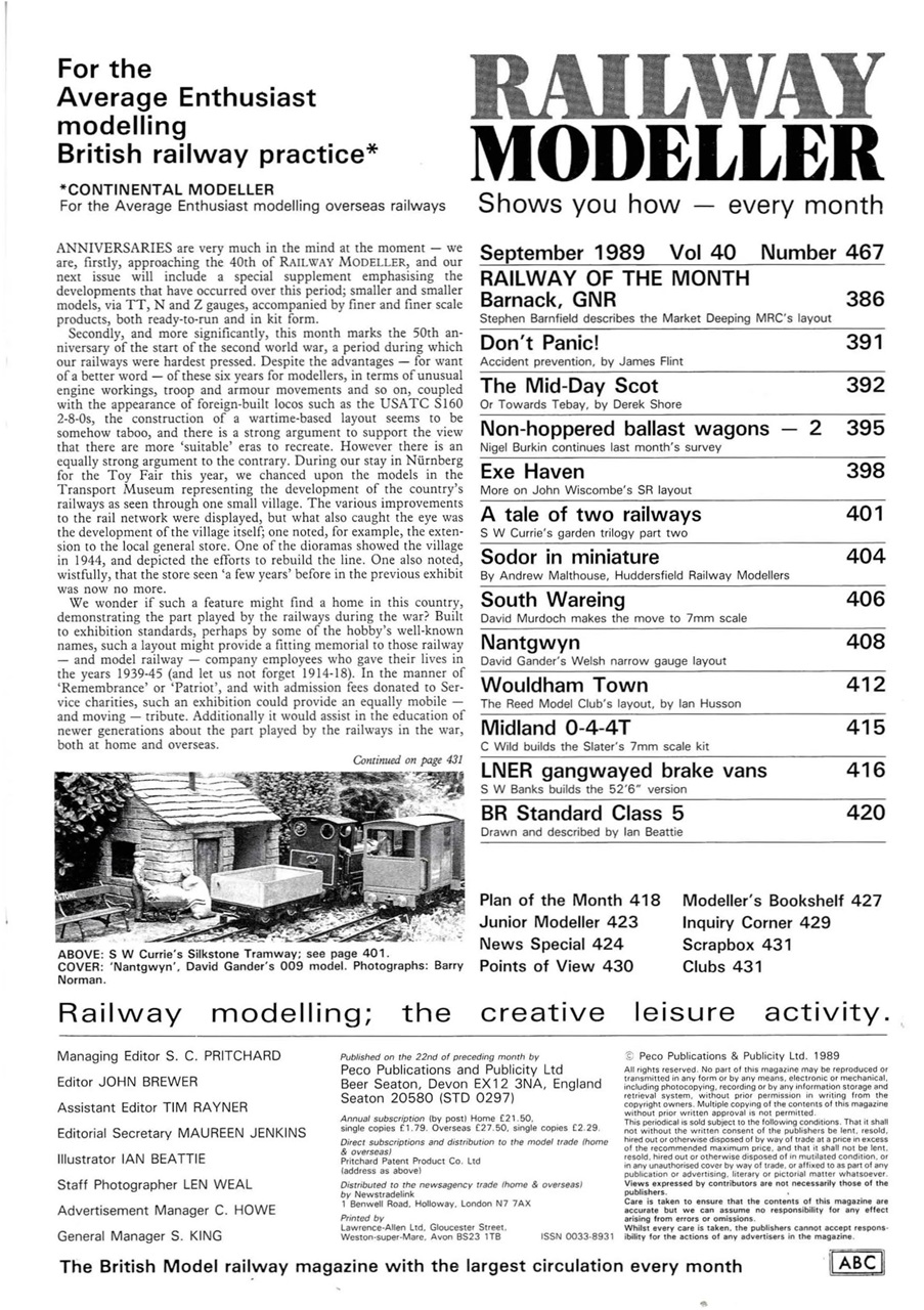 Railway Modeller Preview Pages