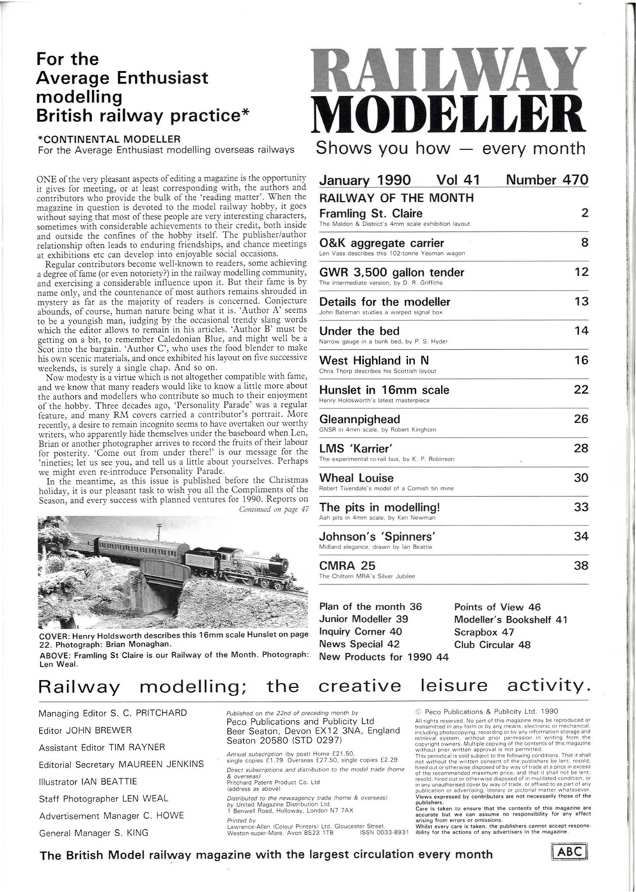 Railway Modeller Preview Pages