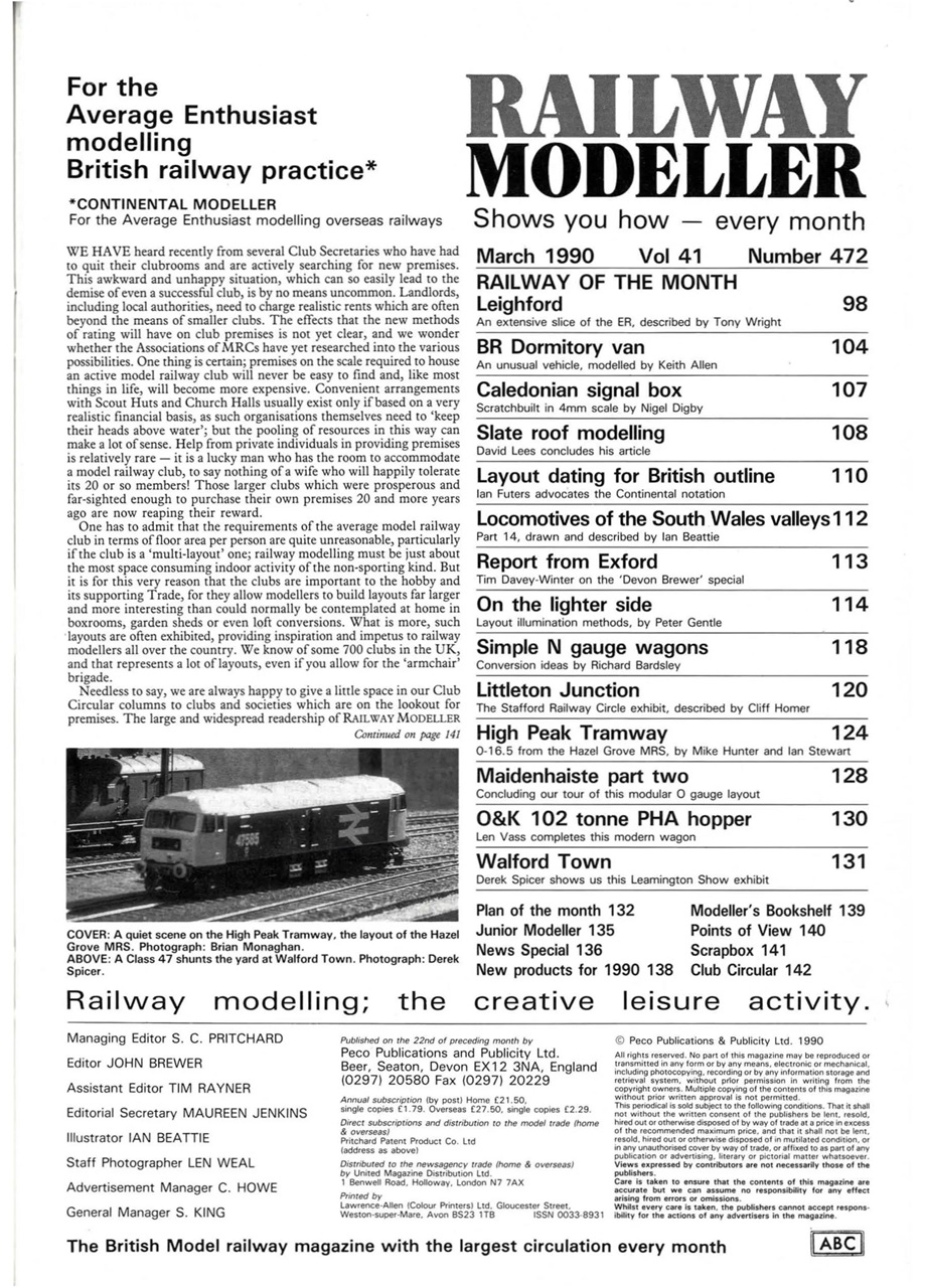 Railway Modeller Preview Pages