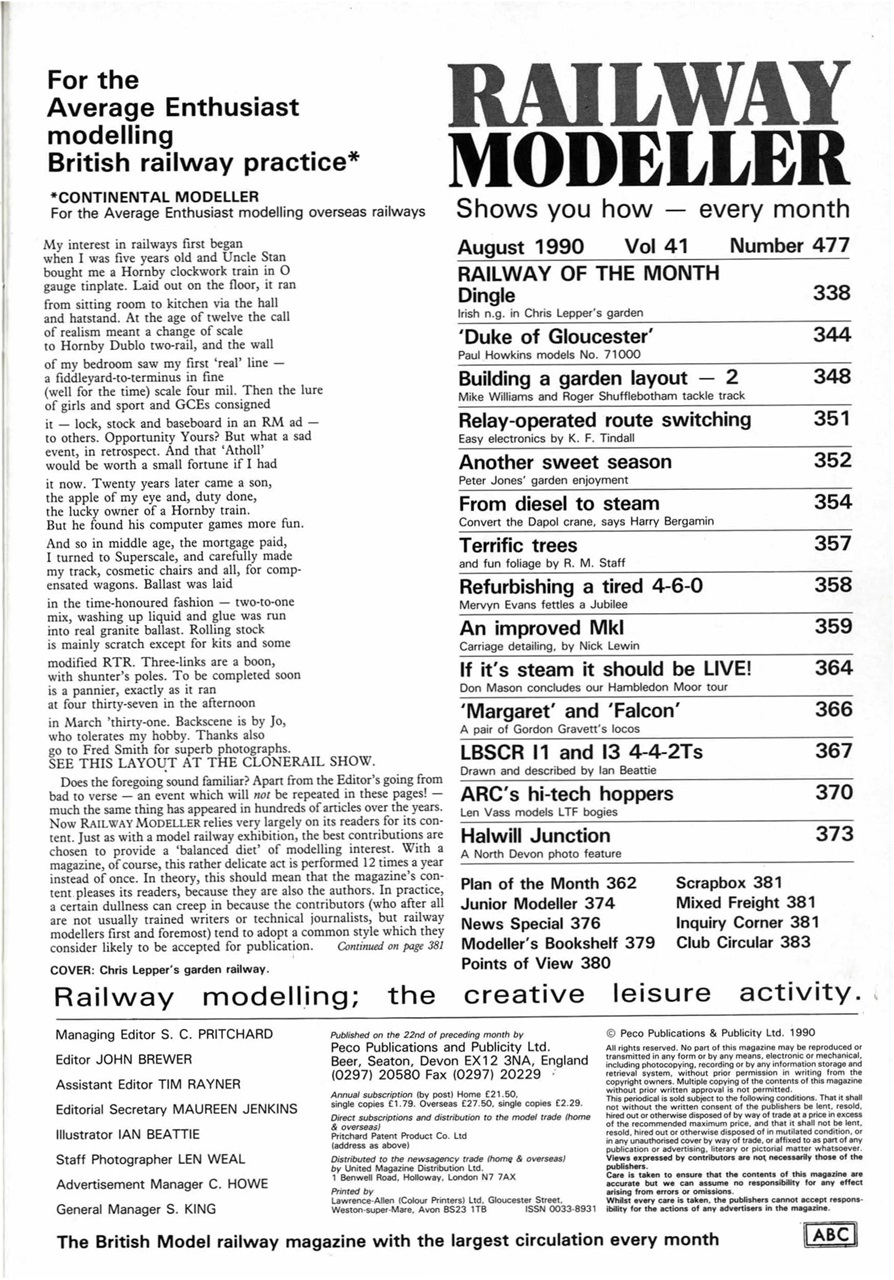Railway Modeller Preview Pages