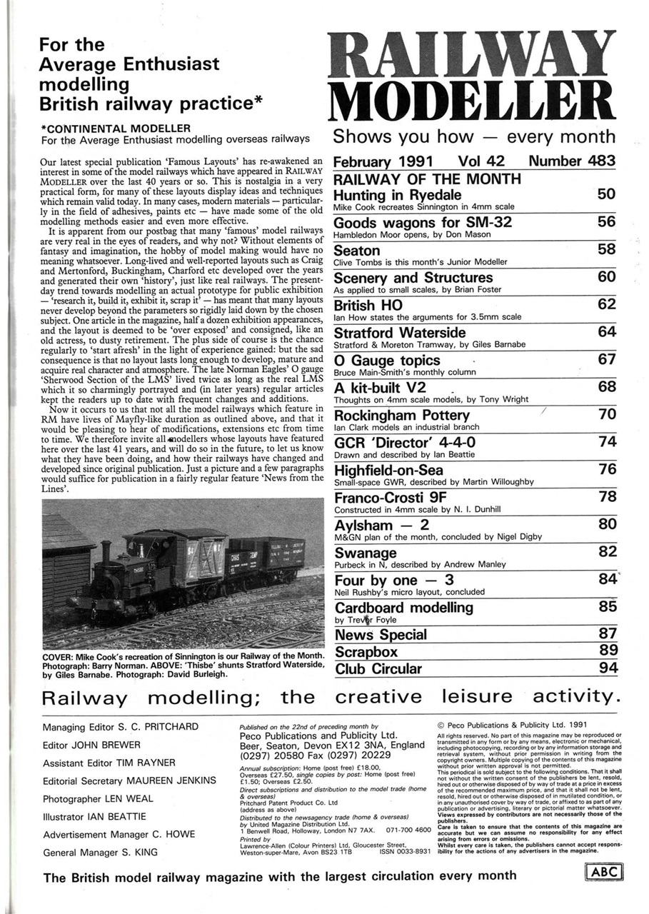 Railway Modeller Preview Pages
