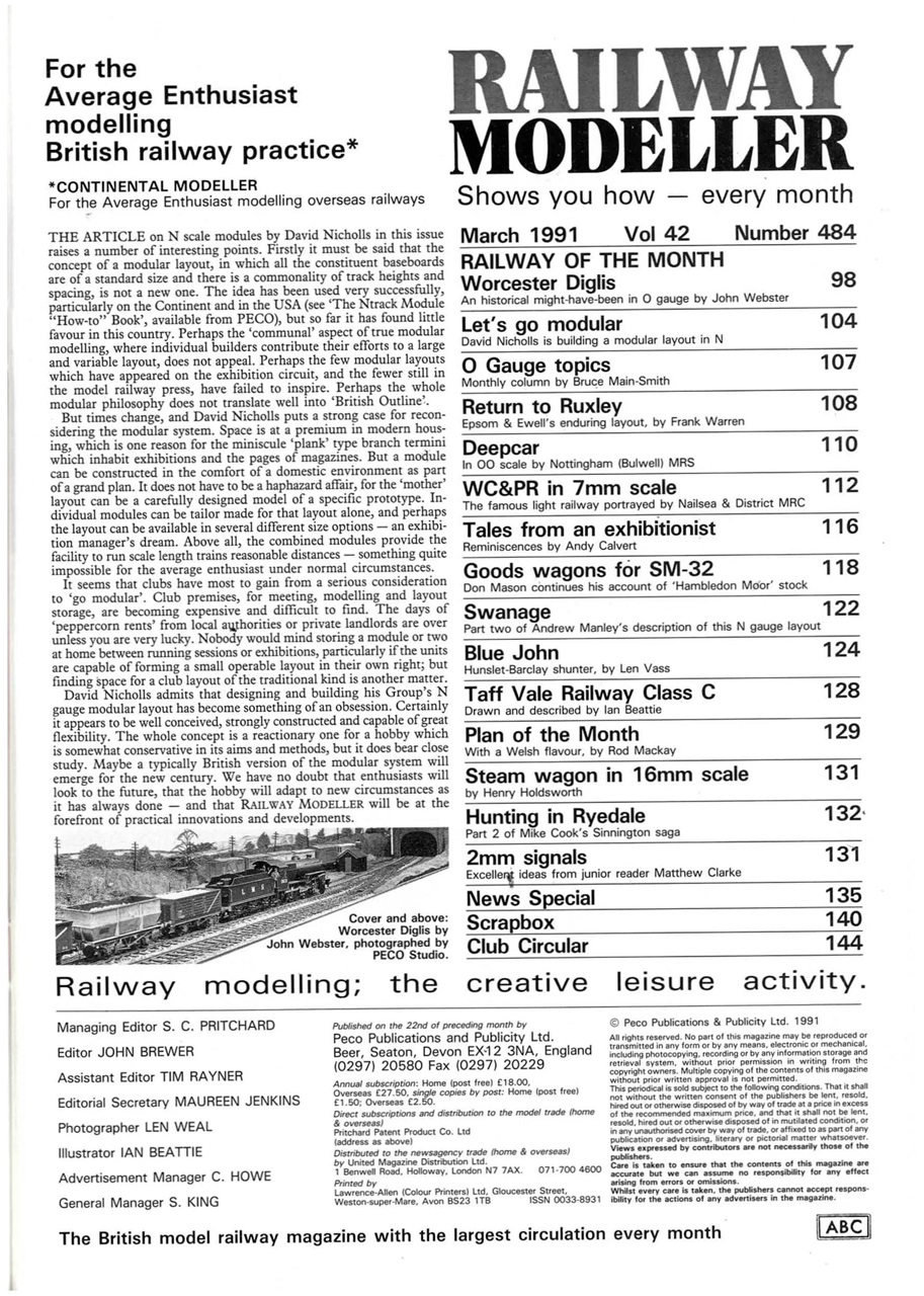 Railway Modeller Preview Pages