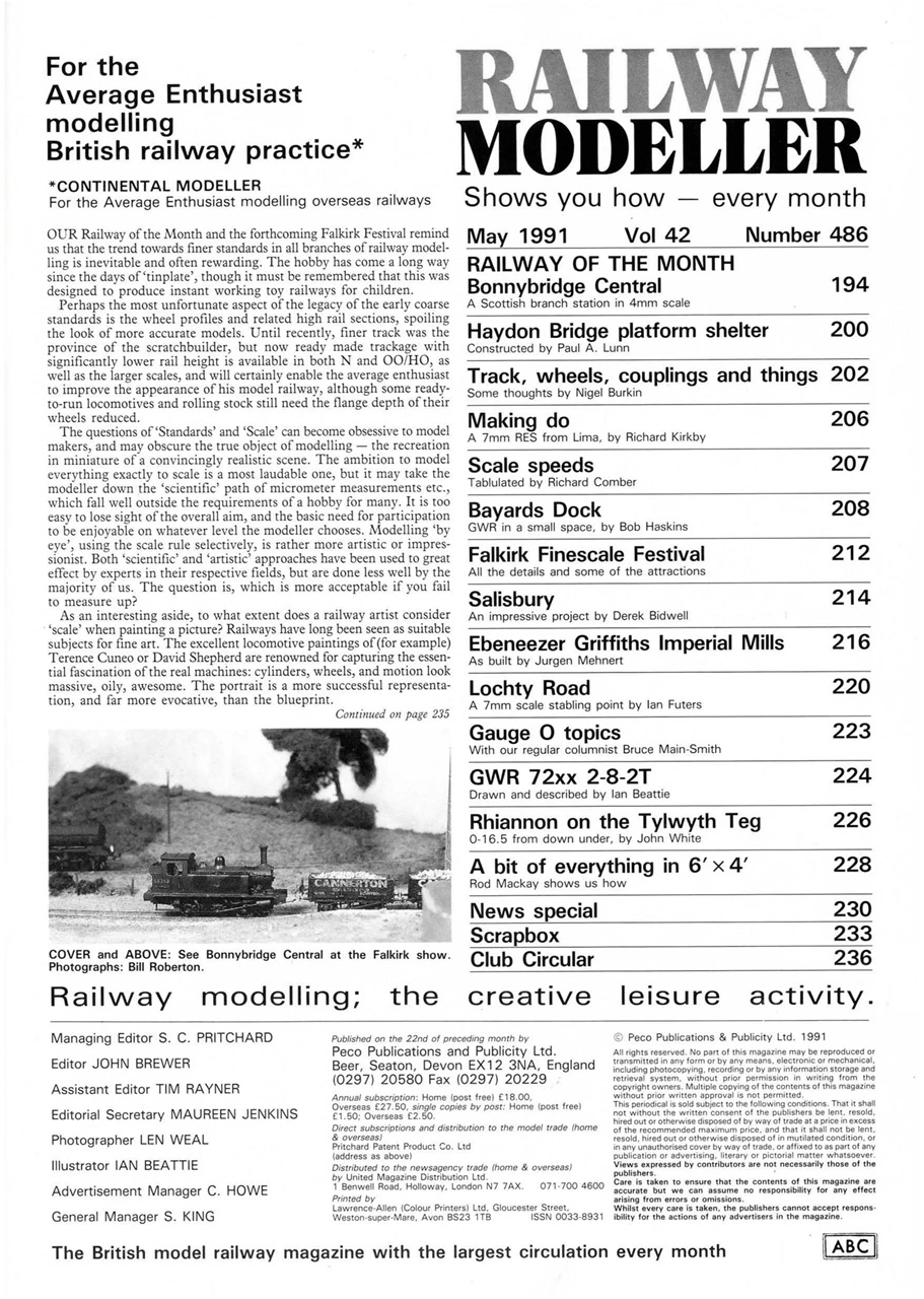 Railway Modeller Preview Pages
