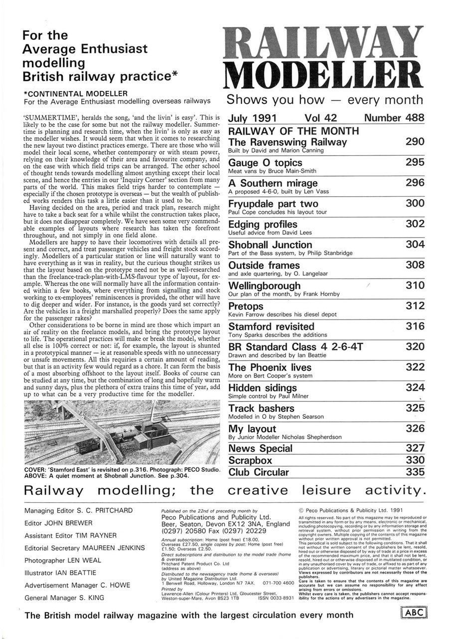 Railway Modeller Preview Pages