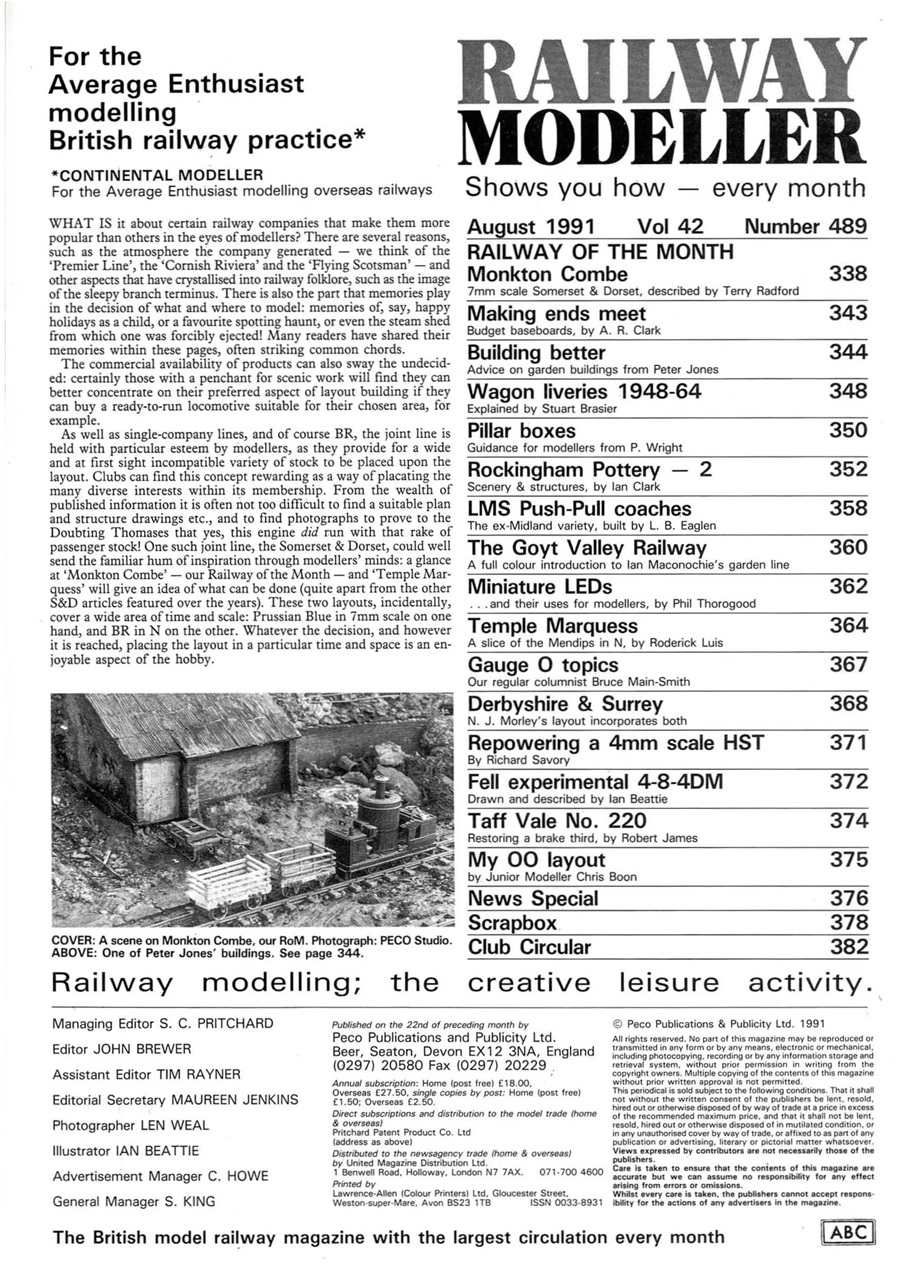 Railway Modeller Preview Pages