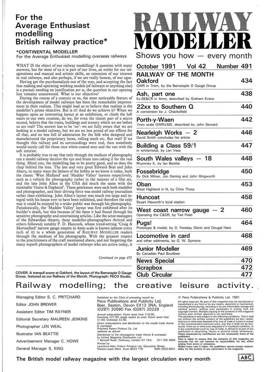 Railway Modeller Preview Pages