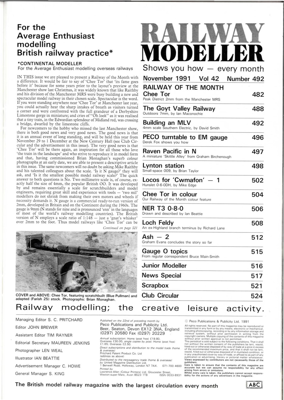 Railway Modeller Preview Pages