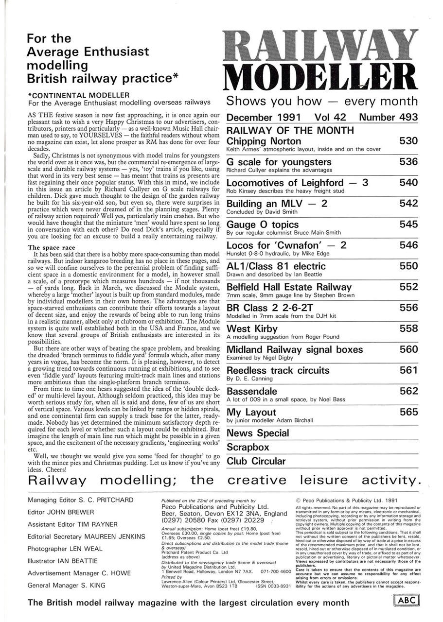 Railway Modeller Preview Pages