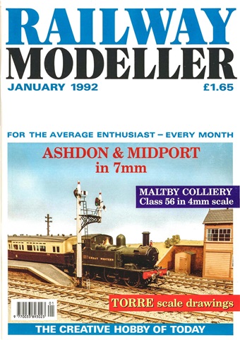 Railway Modeller issue  January 1992