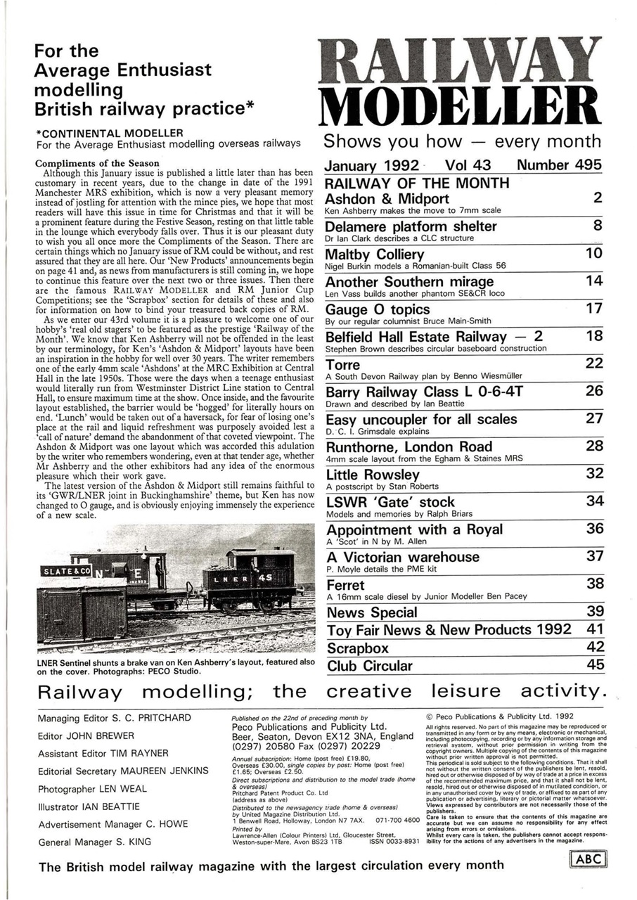 Railway Modeller Preview Pages