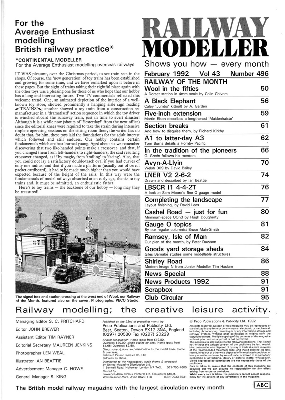 Railway Modeller Preview Pages