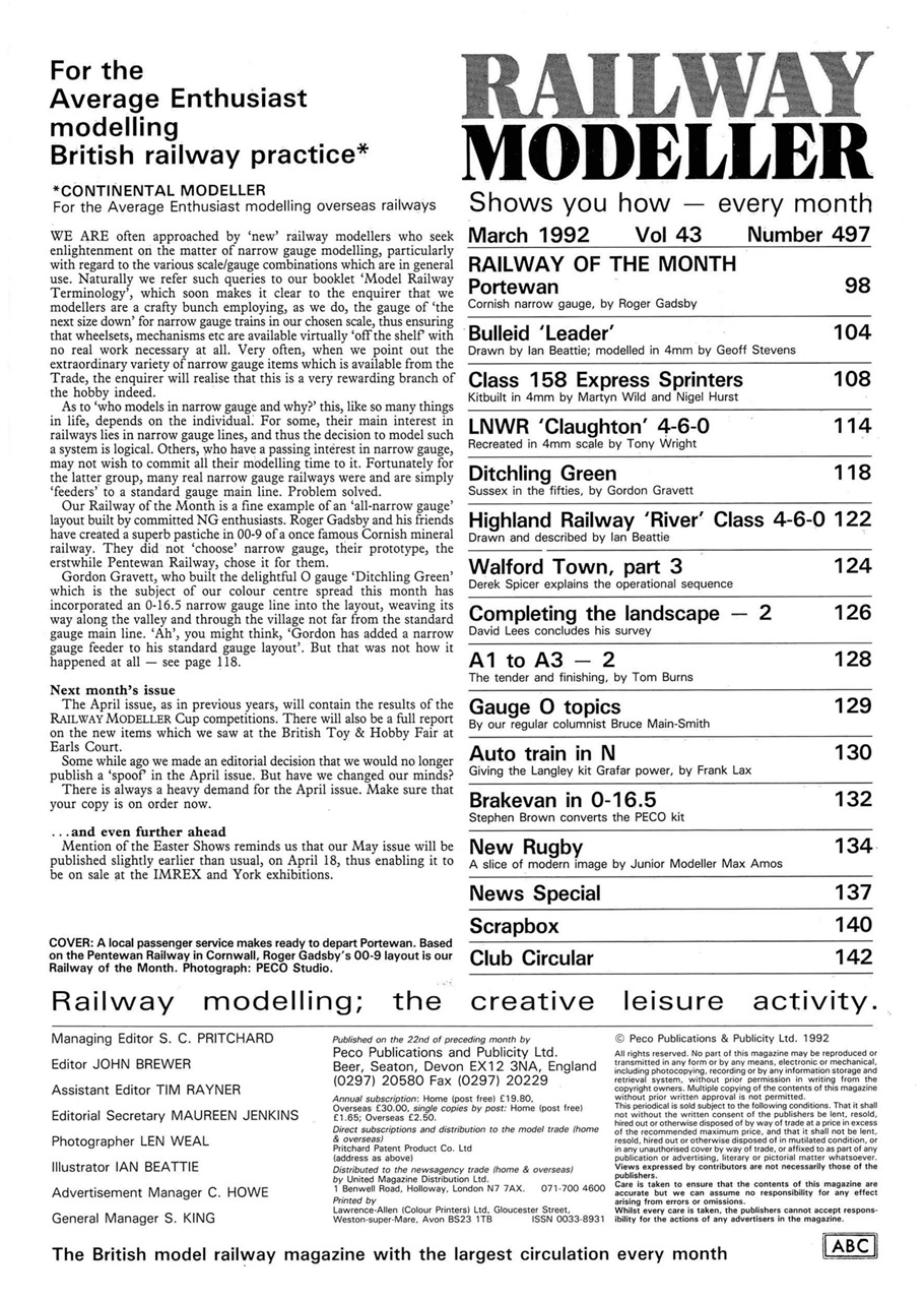 Railway Modeller Preview Pages