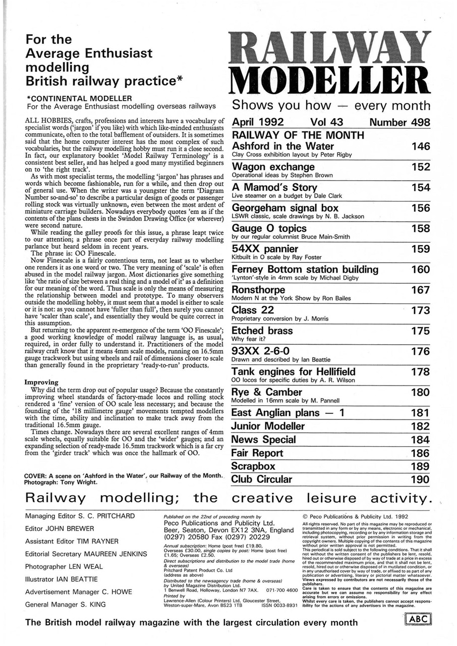 Railway Modeller Preview Pages