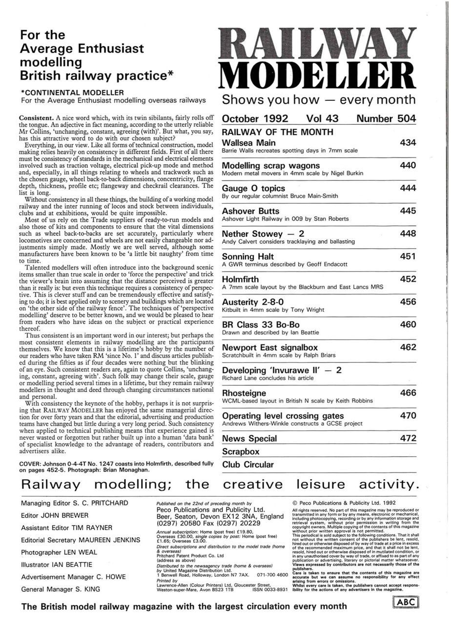 Railway Modeller Preview Pages