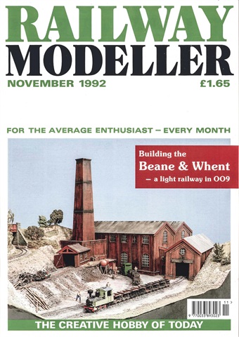 Railway Modeller issue  November 1992