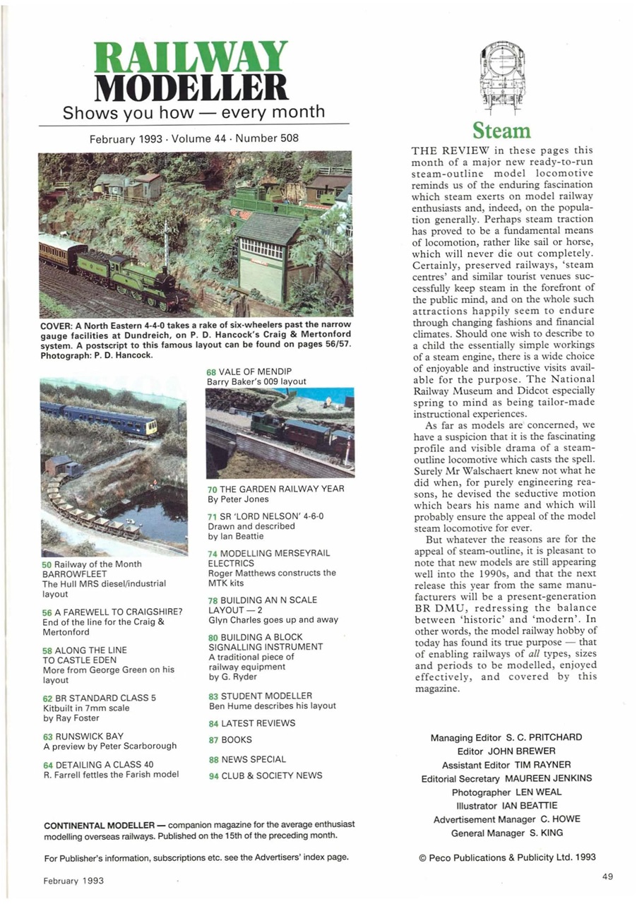 Railway Modeller Preview Pages