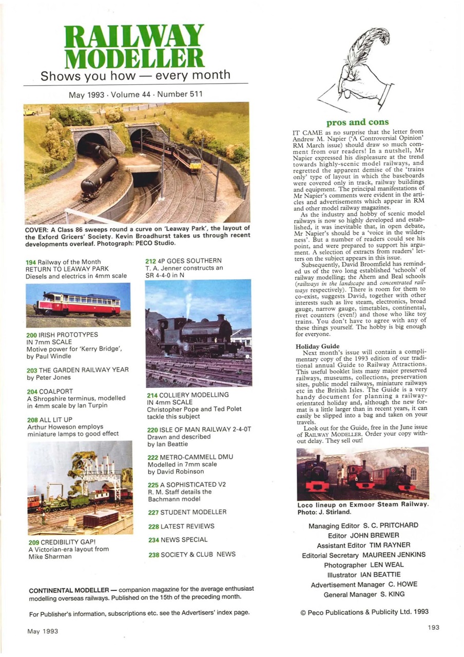 Railway Modeller Preview Pages