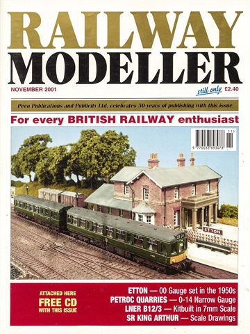 Railway Modeller issue  November 2001