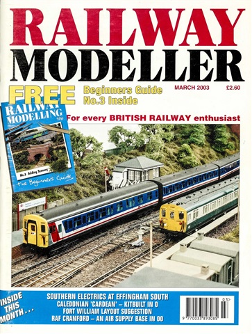 Railway Modeller issue  March 2003