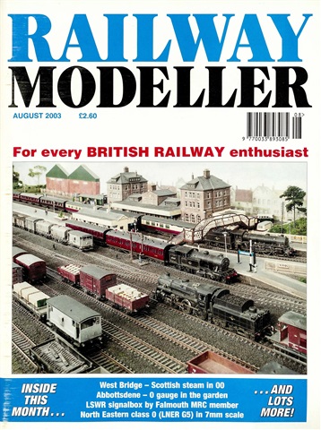 Railway Modeller issue  August 2003
