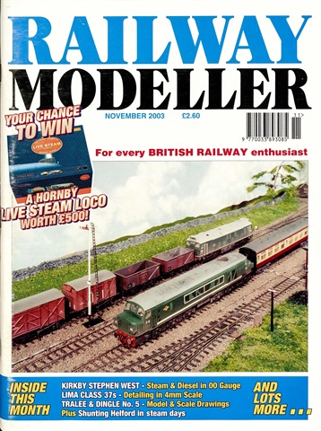 Railway Modeller issue  November 2003