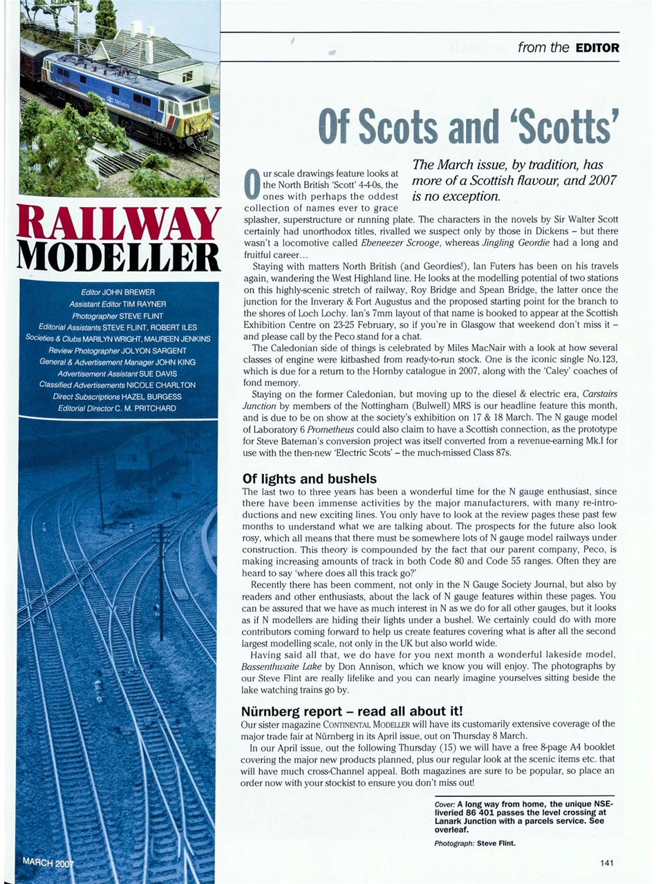 Railway Modeller Preview Pages
