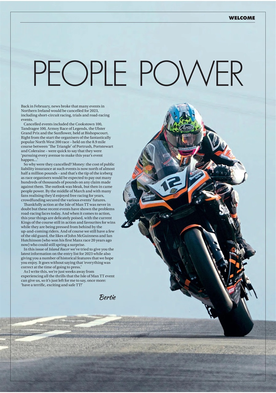 Island Racer Preview Pages