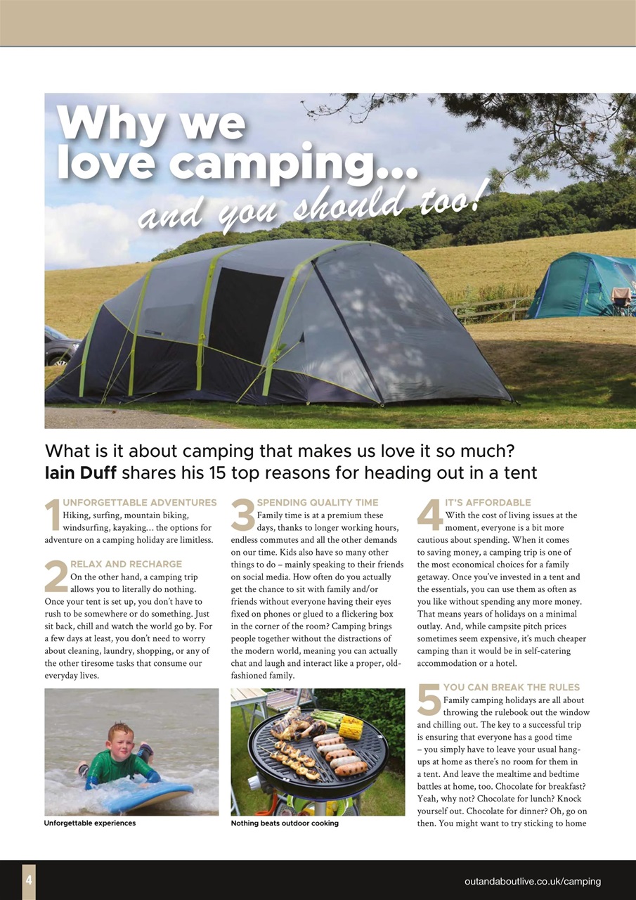 Camping Preview Pages