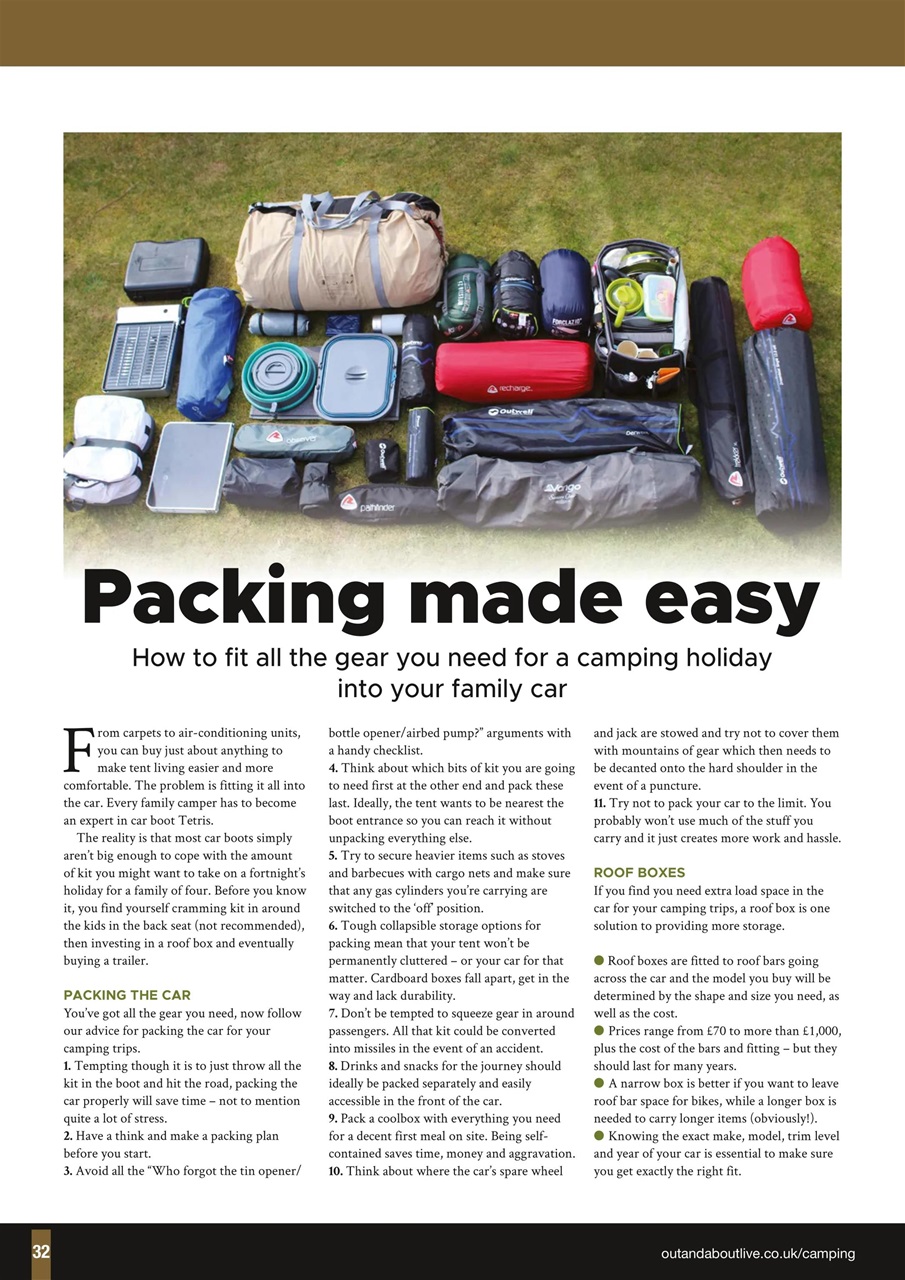 Camping Preview Pages