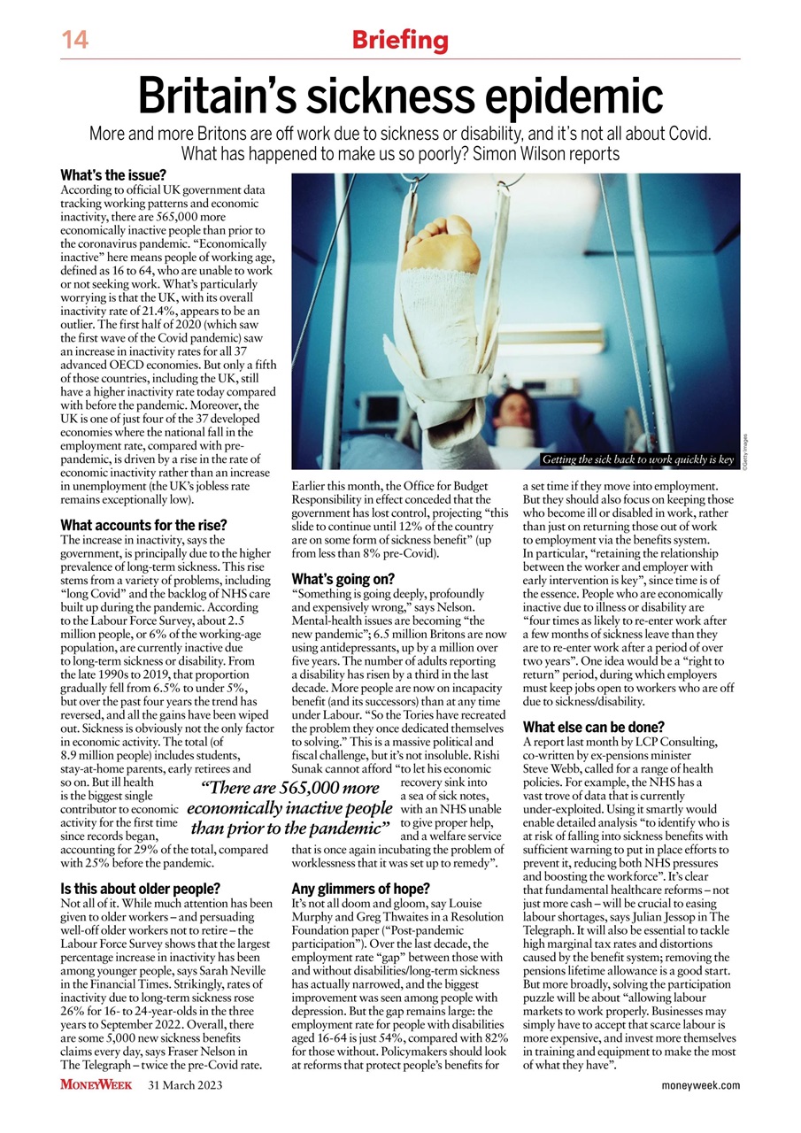 MoneyWeek Preview Pages