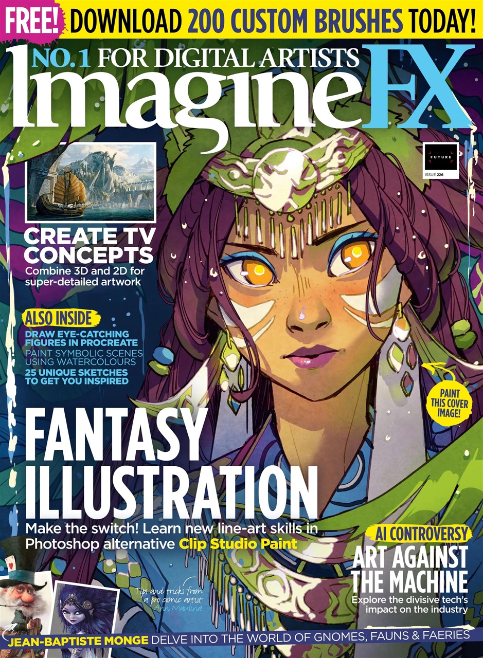 ImagineFX Preview Pages