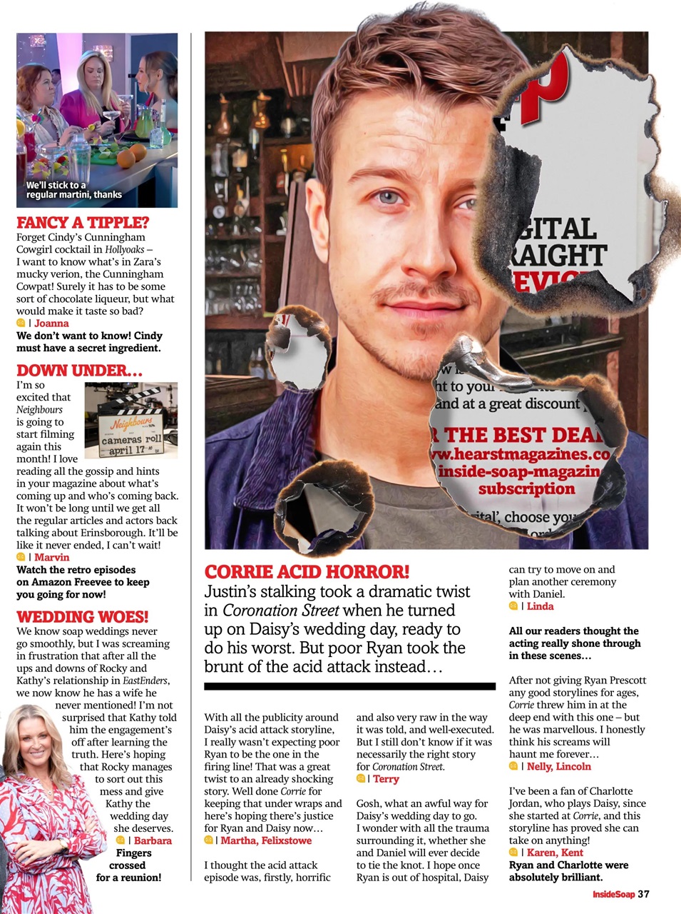 Inside Soap Preview Pages