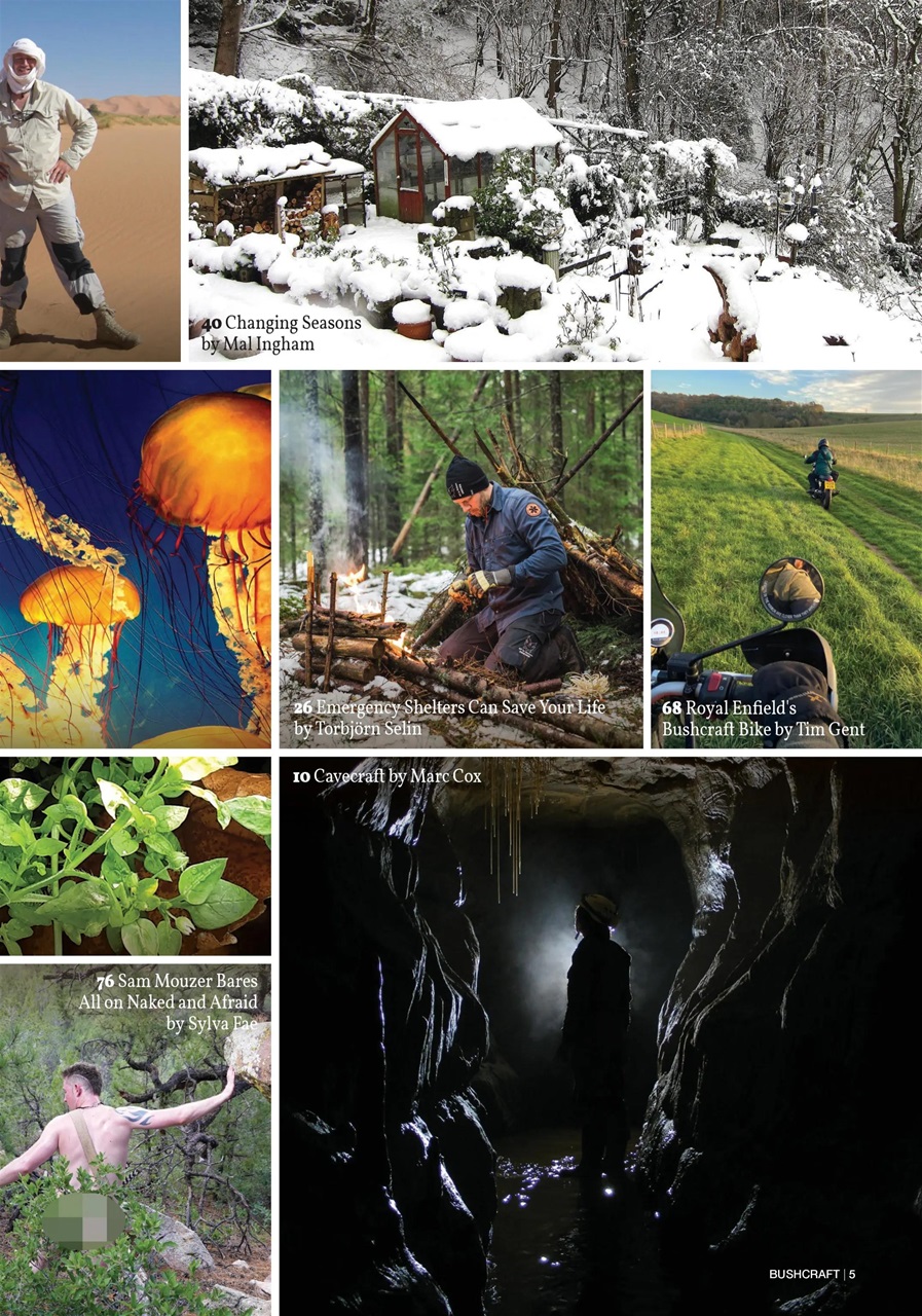 Bushcraft & Survival Skills Magazine Preview Pages