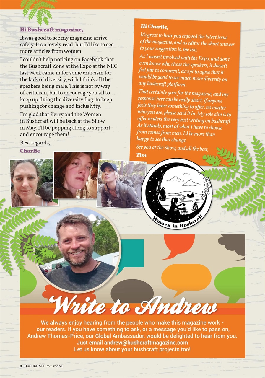 Bushcraft & Survival Skills Magazine Preview Pages