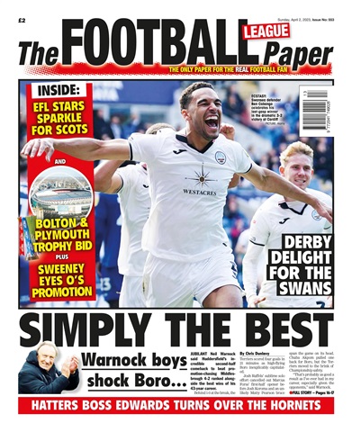 The Football League Paper issue 2-Apr-2023