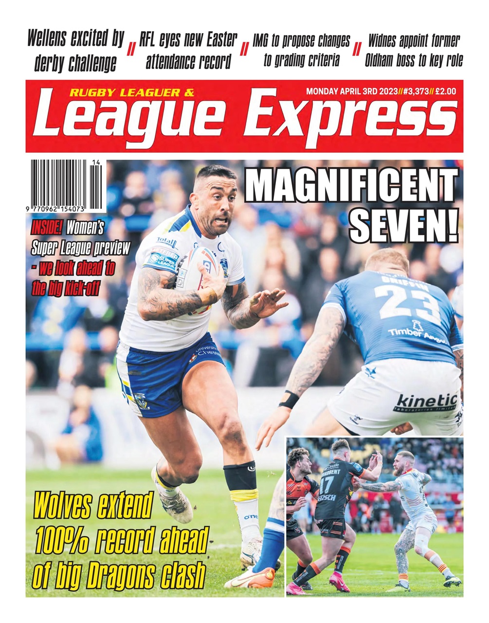 League Express Preview Pages